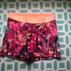 Colorful nike pros
